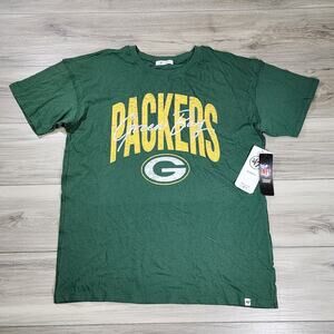 Green Bay Packers T-Shirt Women's Large Green '47 Short Sleeve New